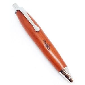 Exclusive propelling pencil of Red Wood mine coarse.